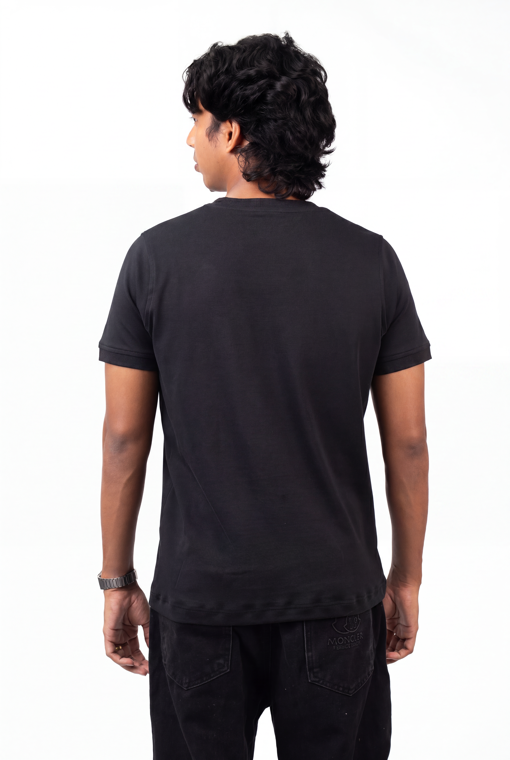 Crew Neck - Raven Black