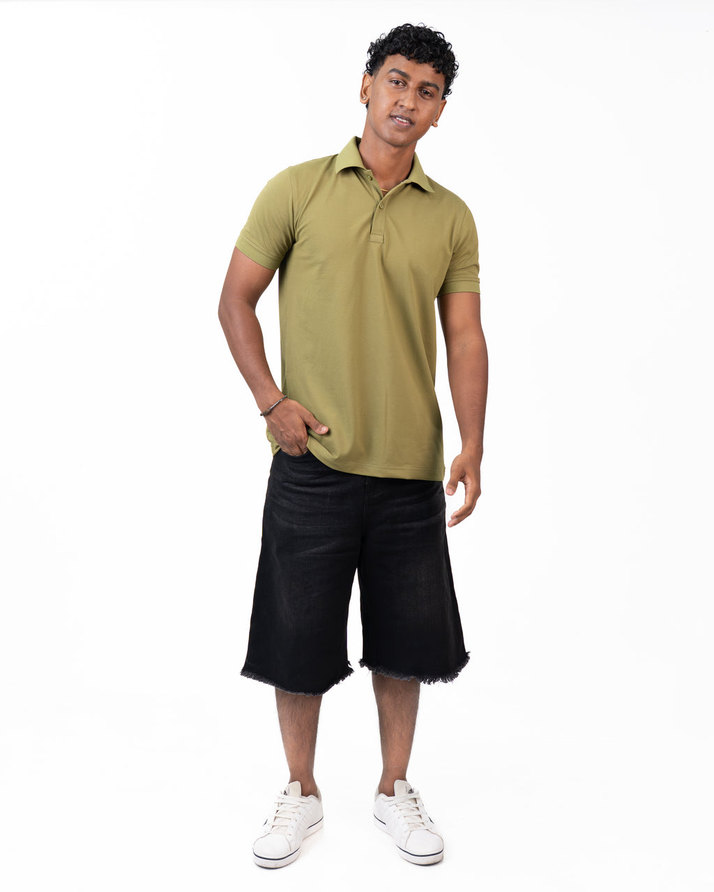 Polo - Olive Green