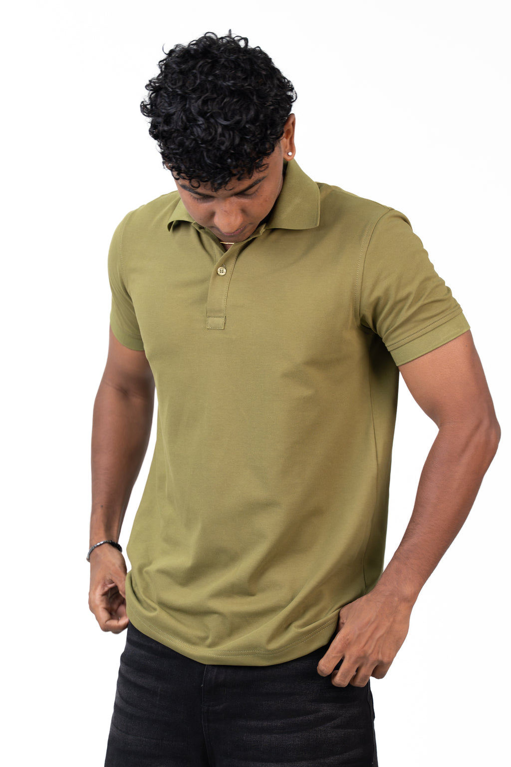 Polo - Olive Green