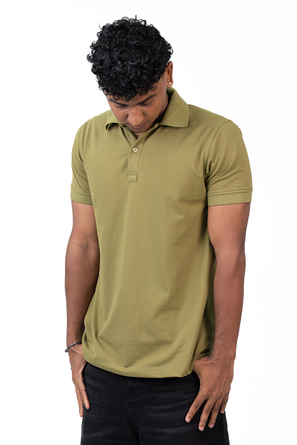 Polo - Olive Green