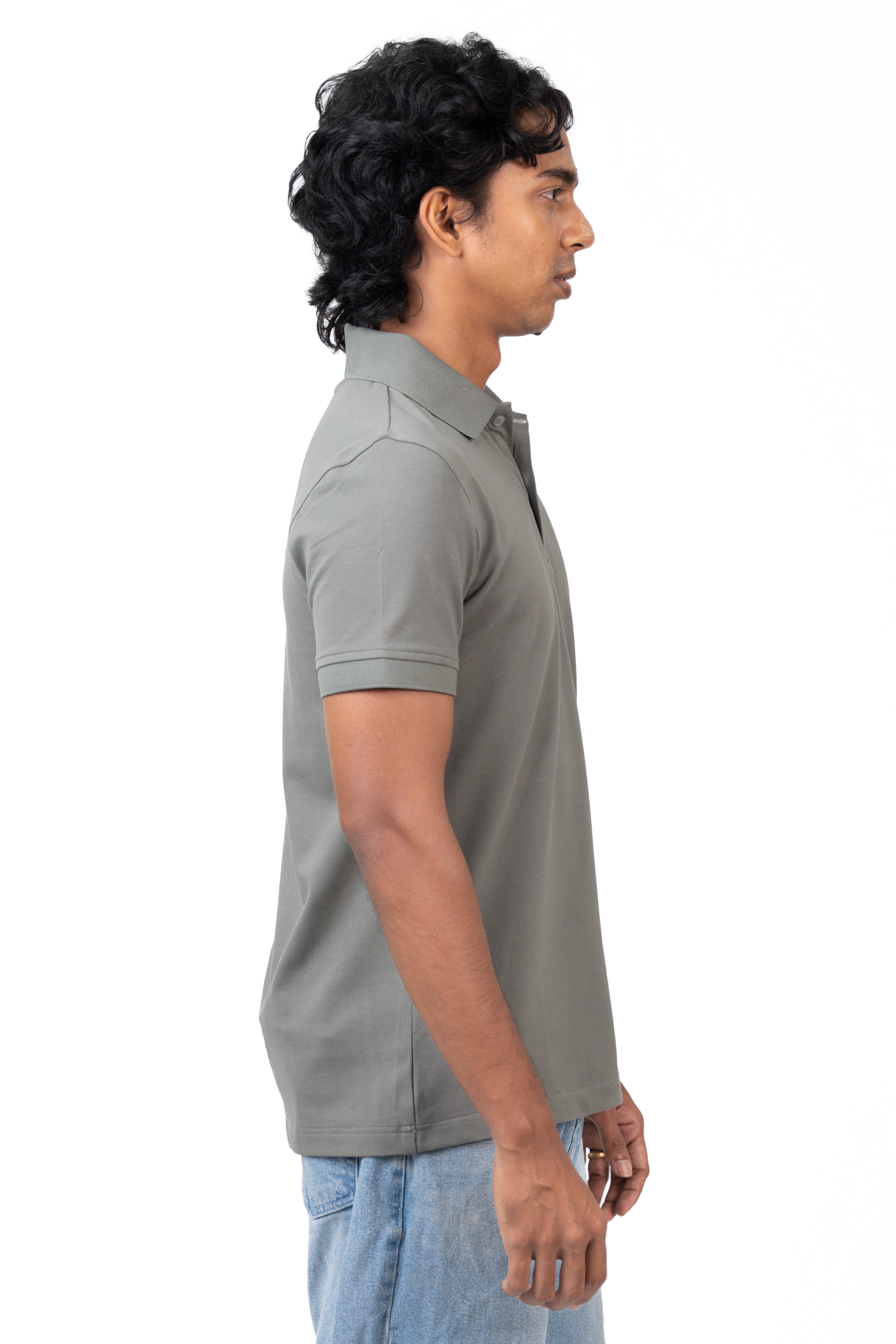 Polo - Silver Grey
