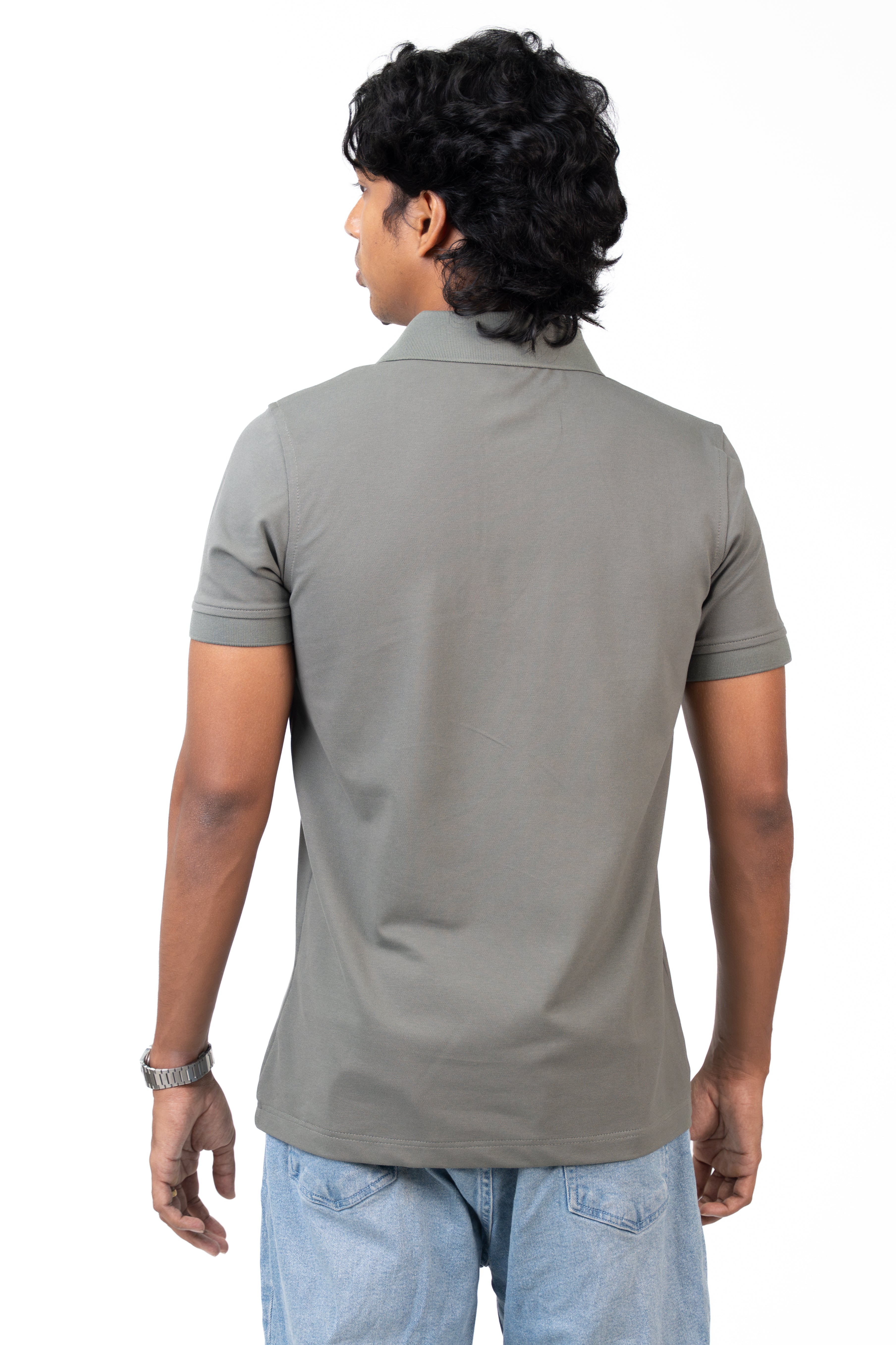 Polo - Silver Grey