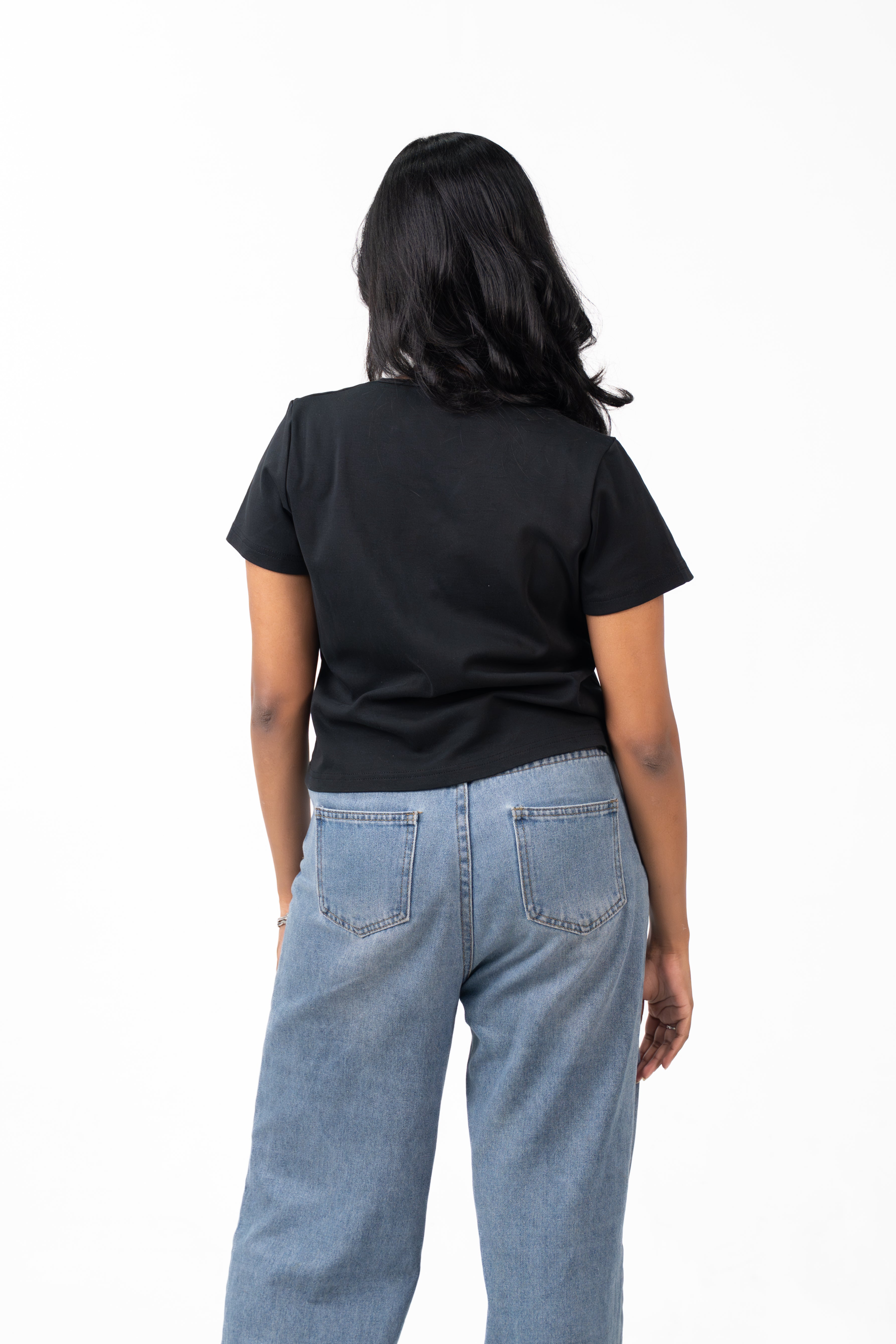 V-Neck Sleeve - Raven Black