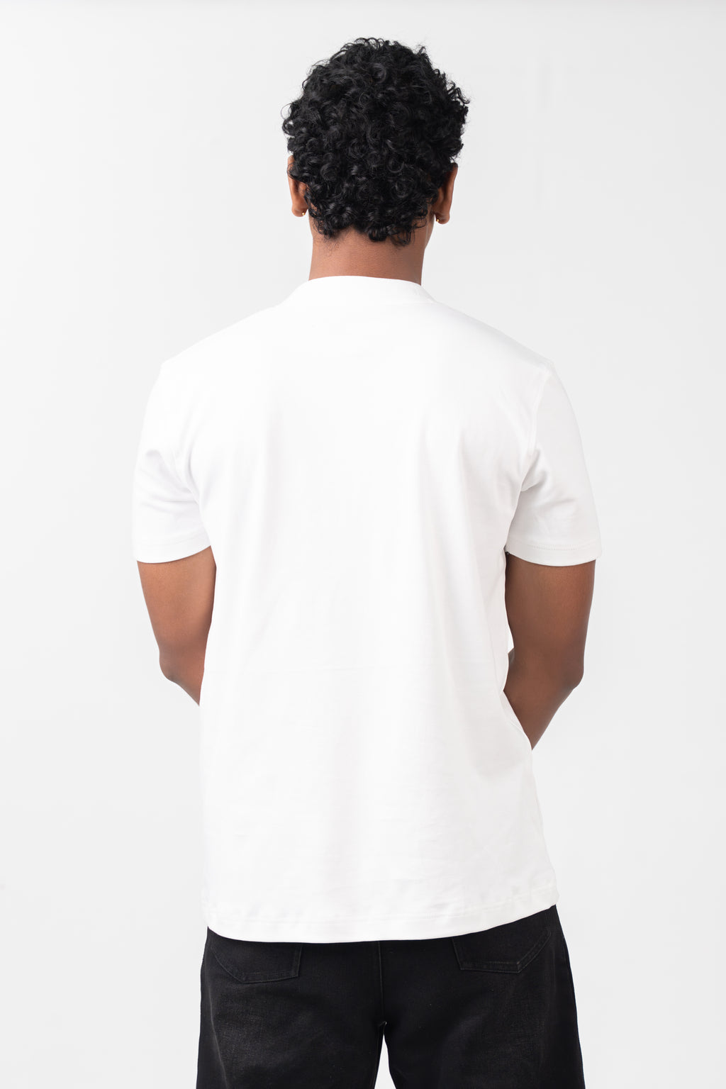 Henley Short Sleeve - Pure White