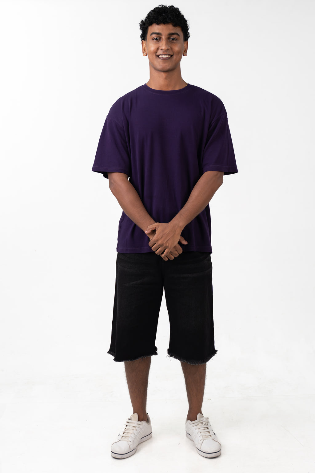 Oversized T-Shirt (Unisex) - Plum Purple