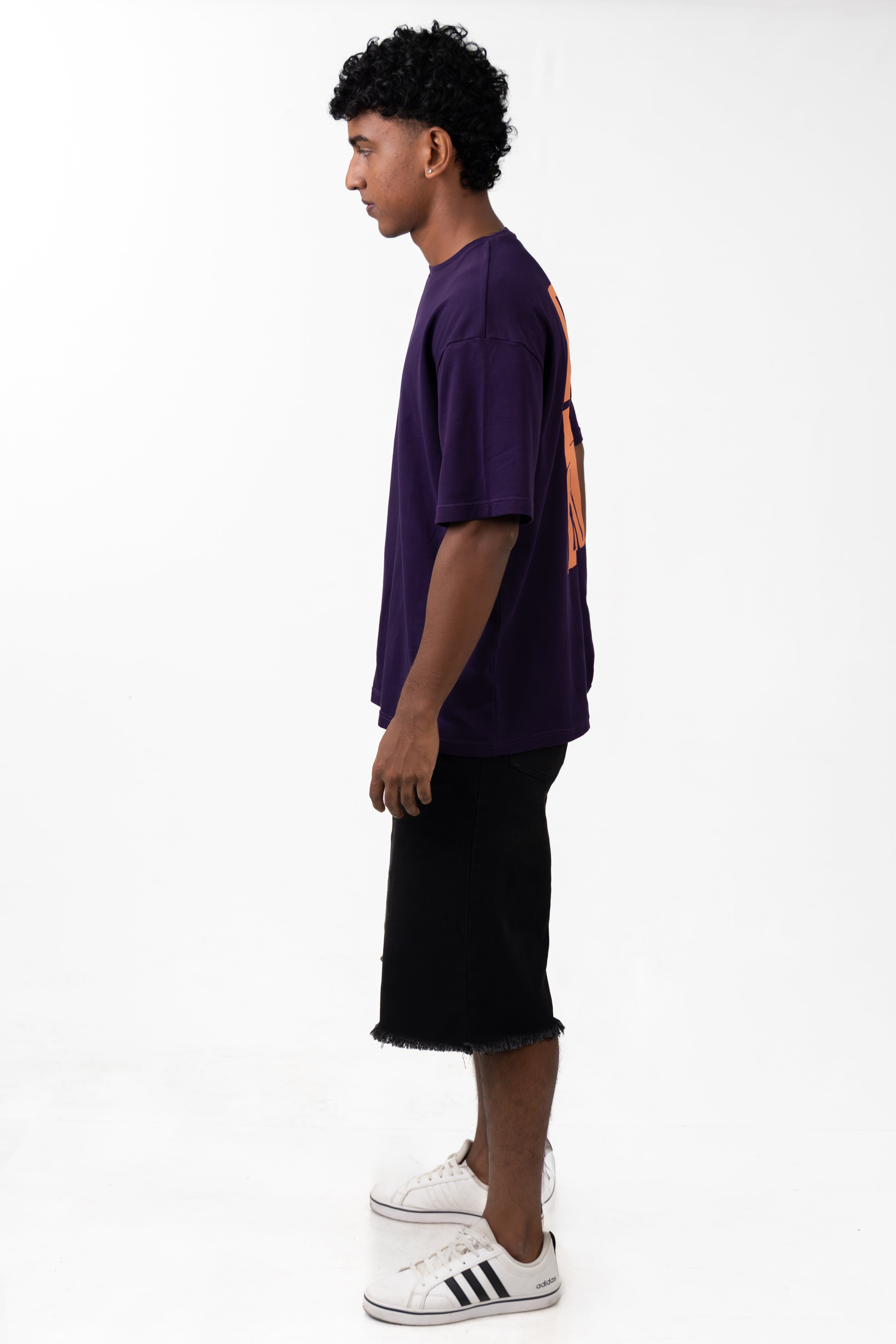 Oversized T-Shirt (Unisex) - Plum Purple