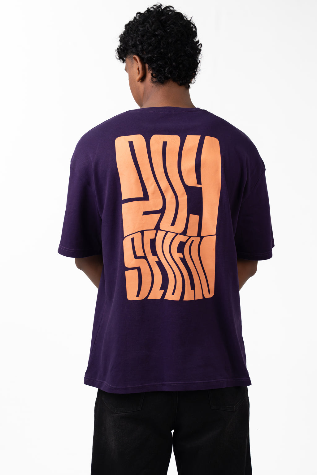 Oversized T-Shirt (Unisex) - Plum Purple