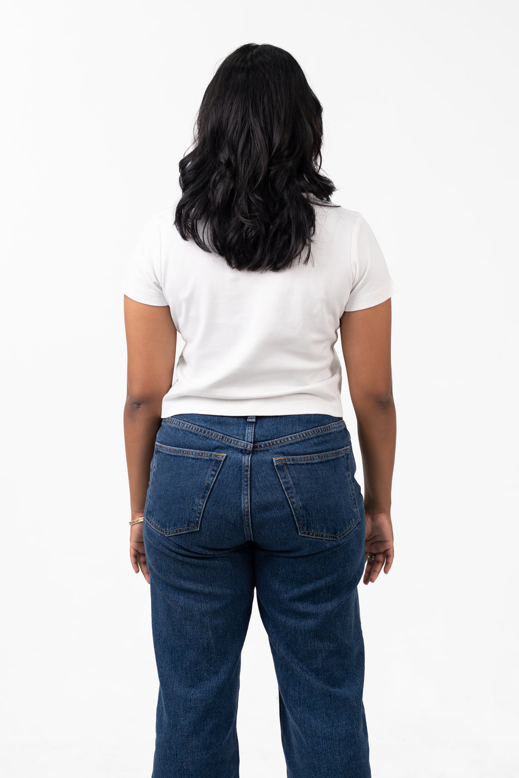V-Neck Sleeve - Pure White