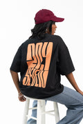Oversize T-Shirt (Unisex) - Raven Black