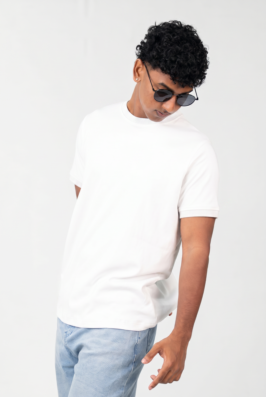 Crew Neck - Pure White