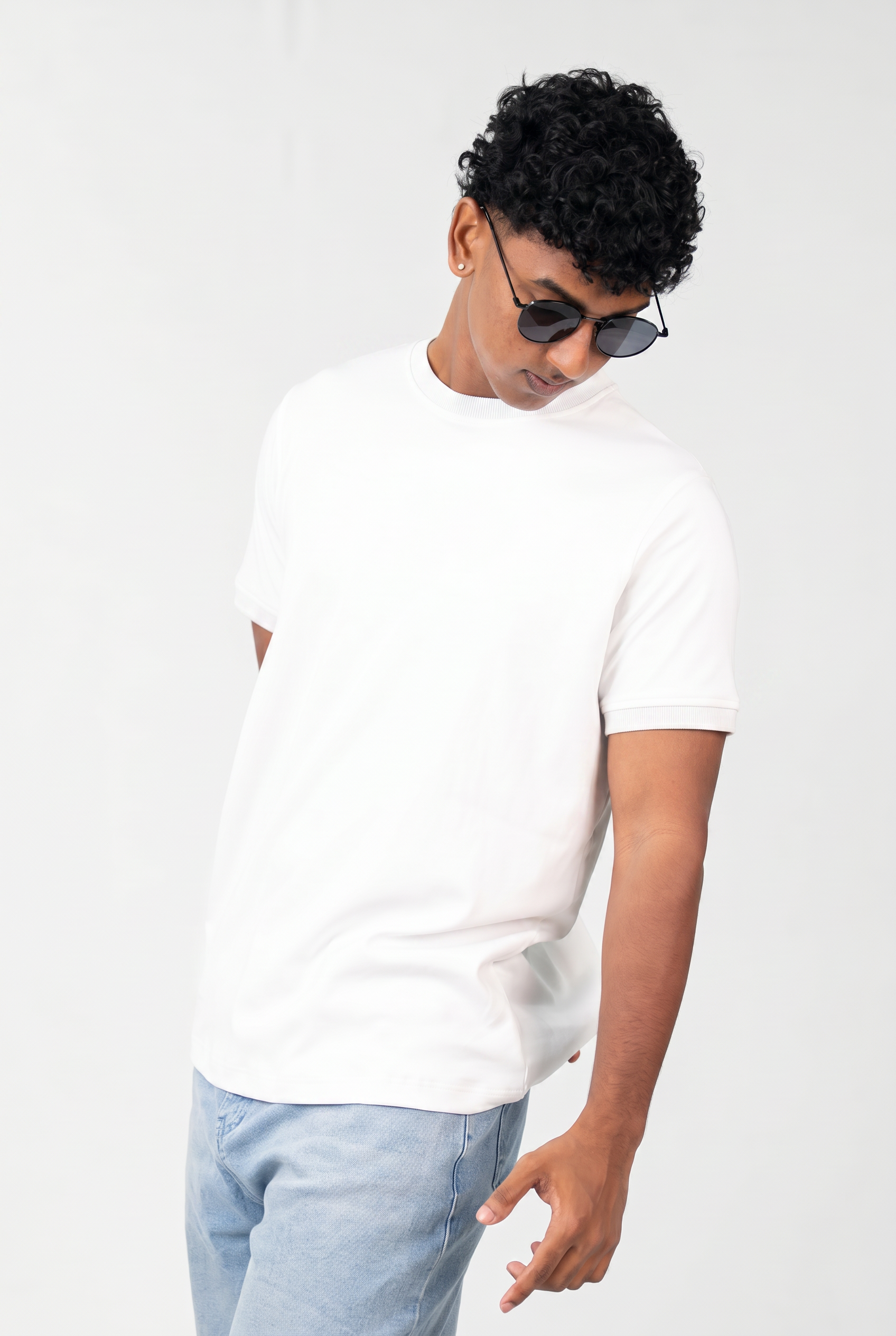 Crew Neck - Pure White