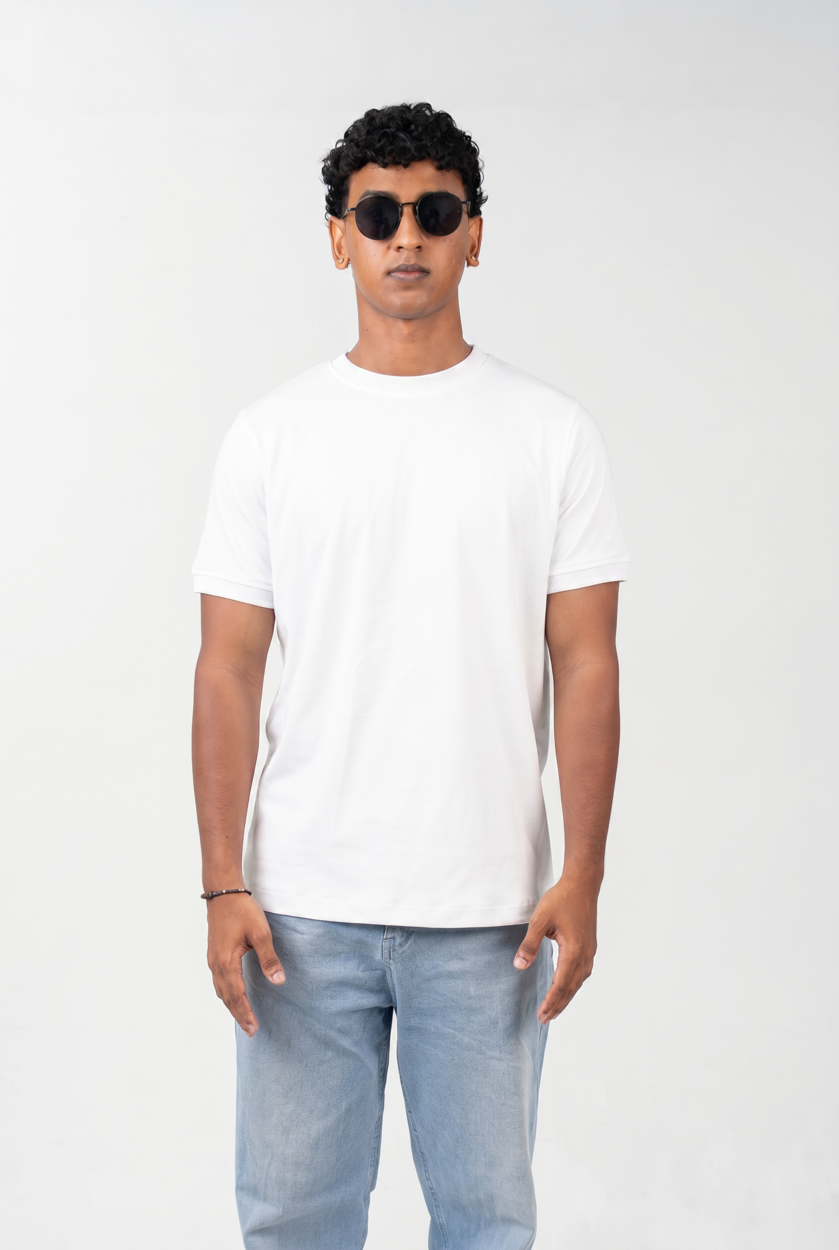 Crew Neck - Pure White